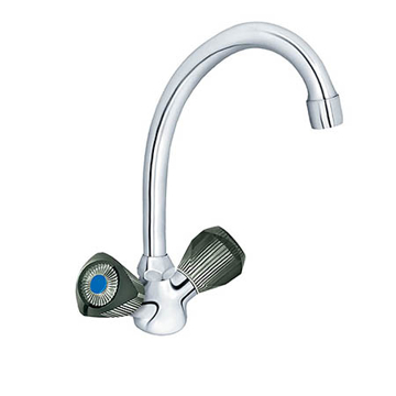 Slika Baterija Clasic za sudoperu stojeća 3 cevi KF26101 protočni bojler pokretni izliv 200 mm