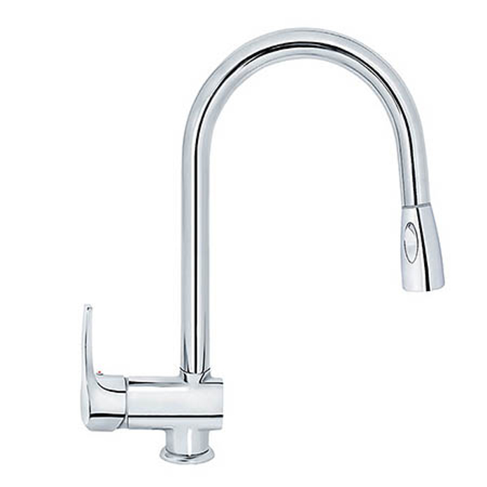 Slika Baterija Cubo sudopere sa izvlačnim tušem JC38501