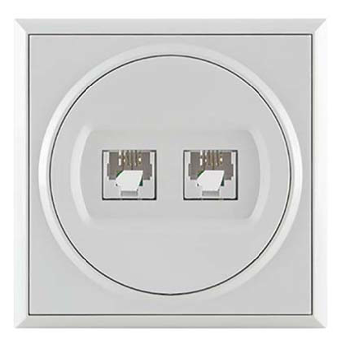 Slika Telefonska prikljucnica sa 2 modula P+