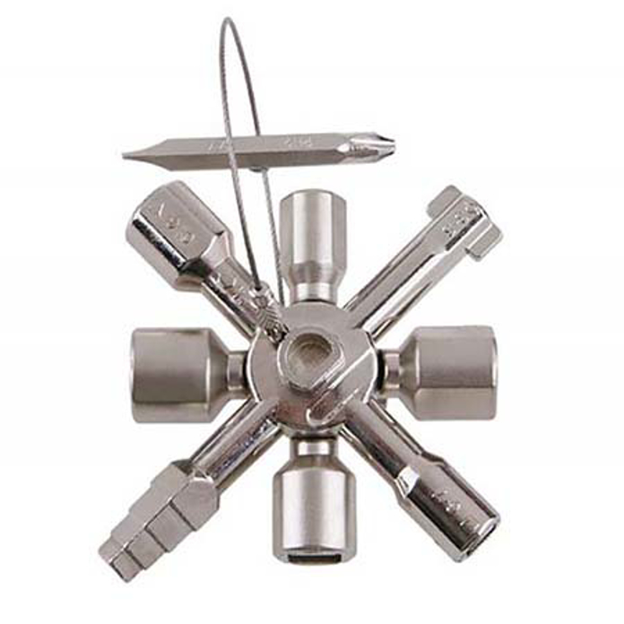 Slika Ključ univerzalni za elektro ormare, gas i vodu sa bitovima FESTA / 17456