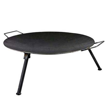 Metalna tanjirača za roštilj prečnika 480 mm sa nogicama visine 230 mm