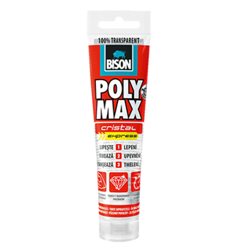 Slika BISON MONTAGE KIT POLYMAX KRISTAL 115 gr