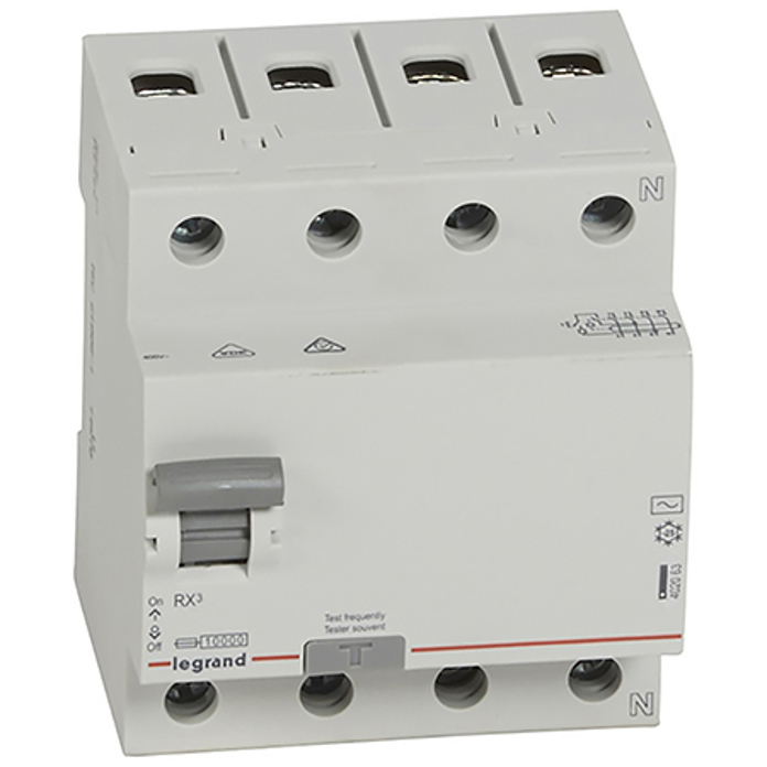 Slika Sklopka DIF 4P 500 mA AC 40A Legrand 411738