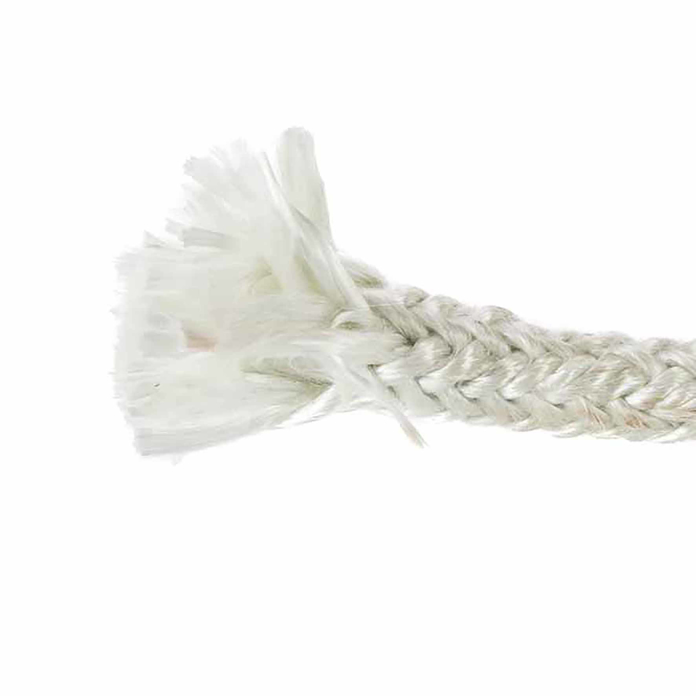 Slika Zaptivna staklena pletenica bela 16x16 mm 1 m