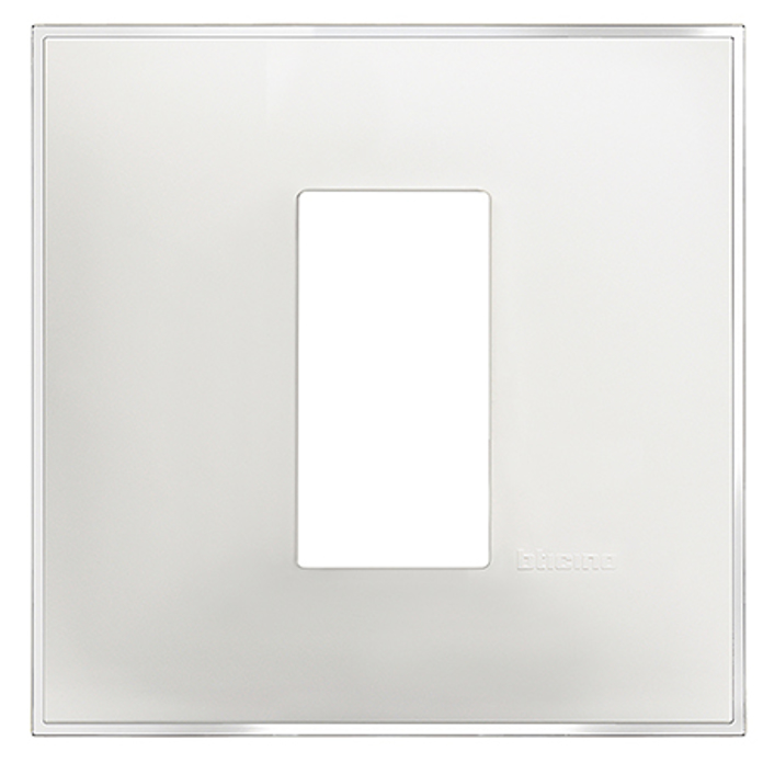 Slika Bticino Classia okvir 1M za doznu 2M LED saten R4801ES