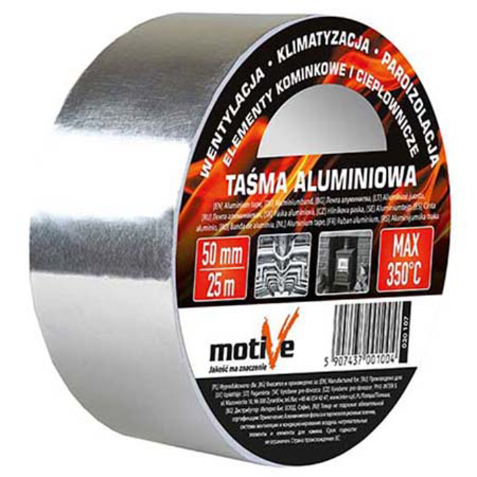 Slika Aluminijumska traka Motive 50mm x 25m 350°C