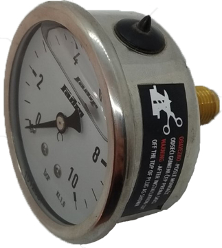 Slika Manometar (MAG) 0-10 b.(1/4)f63