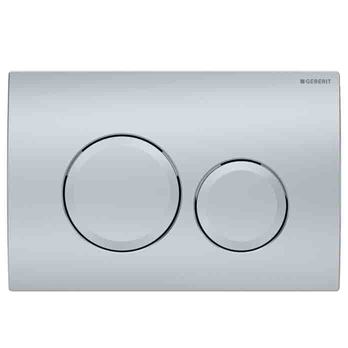 Geberit Delta20 tipka mat hrom 115.127.46.1