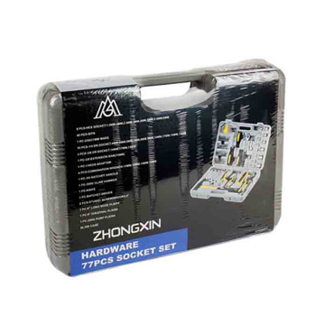 Slika Alat set 77 kom u koferu – univerzalni set ručnog alata 0100102