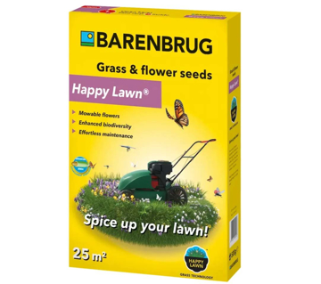 Barenbrug Happy Lawn mešavina semena trave i kosivog cveća za travnjak