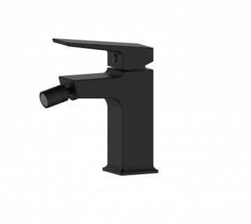 Mat crna baterija za bide Minotti Quadra New 1516B sa pop-up odvodom